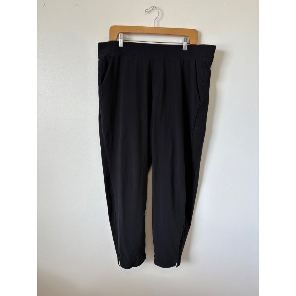 Athleta Brooklyn Mid Rise Ankle Pant – Black – Women's 16 - Picture 2 of 5